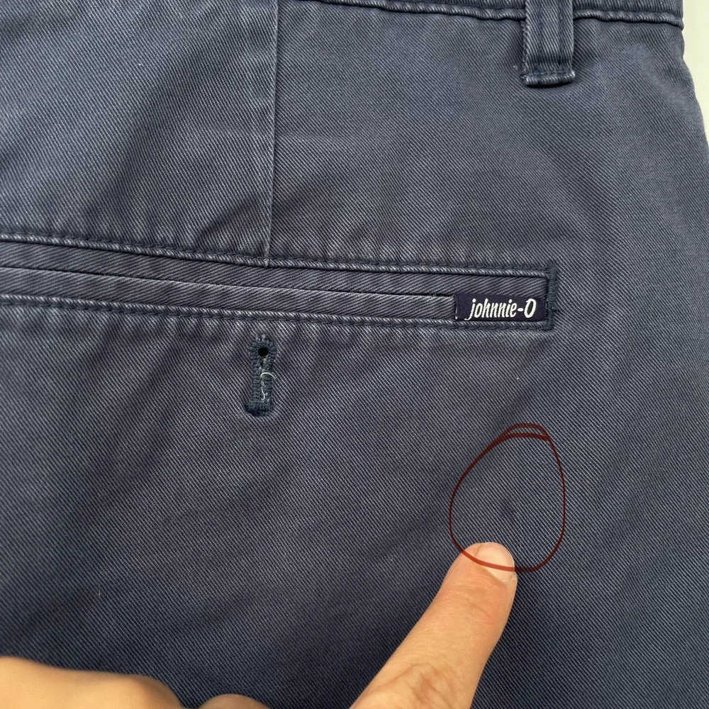 johnnie-O‎ Neal Stretch Flat Front Chino Golf Shorts 9